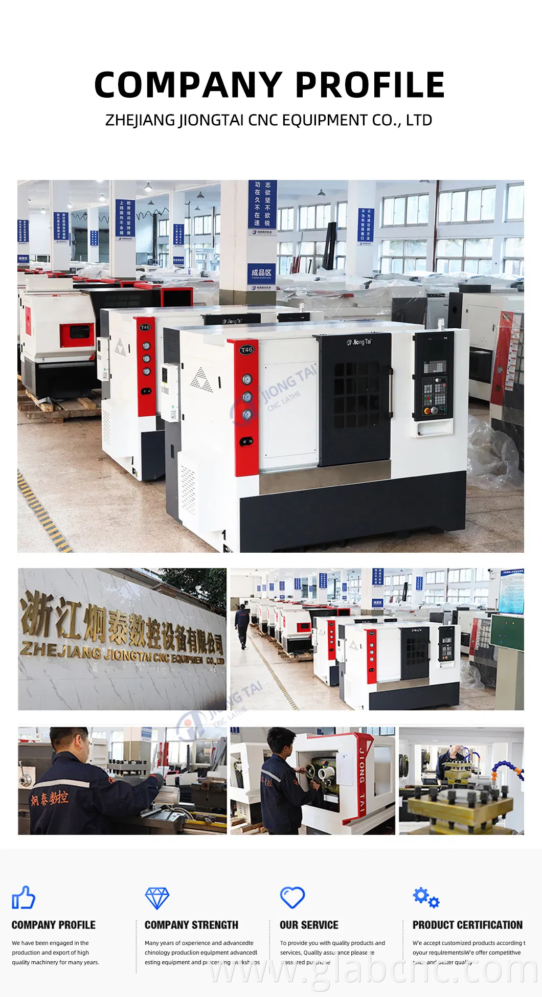Truning CNC Lathe Machine Factory Price Ck6180 Flat Bed Lathe Series